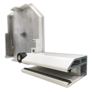 Aluminum Security Guide Rail with end retention