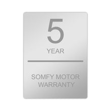 Load image into Gallery viewer, somfy motor warranty